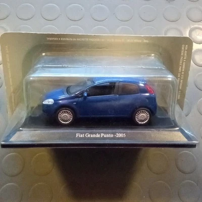 HACHETTE MODELLINO SCALA 1/43 BLISTERATO PRESSOFUSO FIAT GRANDE PUNTO 2005 - Immagine 1 di 3