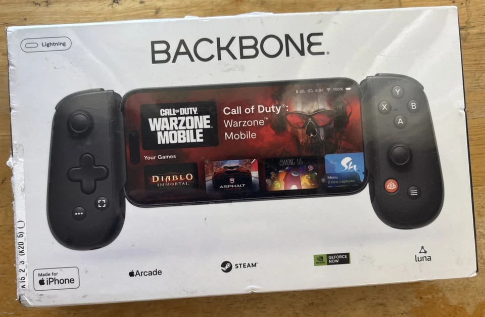 Backbone One 2nd Gen Controller iPhone w/ Lightning Port (BB-02-P-BRW)