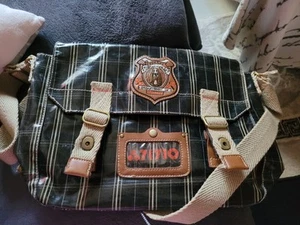 Vinted Grosse Tasche Von Oilily Art Collegetasche Schwarzkariert - Bild 1 von 6