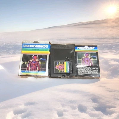 Imagic Microsurgeon 1982 Mattel Intellivision Complete CIB  - Image 1 of 3