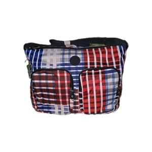Kipling Sidney N58 Bold Check HB7686 Shoulder Bag - Picture 1 of 10