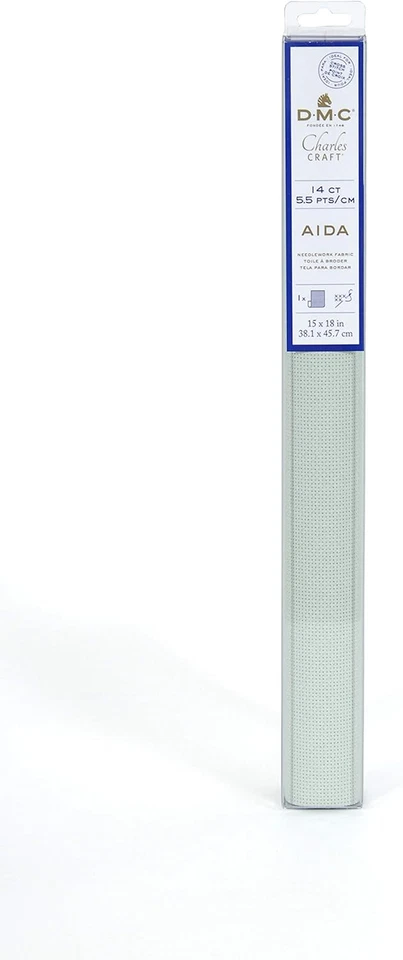 Classic Reserve Gold Label Aida Fabric Box - 14 Count - 15"X18" (Light Seafoam) - Image 1 of 3