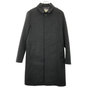 MACKINTOSH WOOL STEEN COLOR COAT DU 2F 2K 6L 6M 6N-3H CHARCOAL GREY Used MESC-0 - Picture 1 of 6
