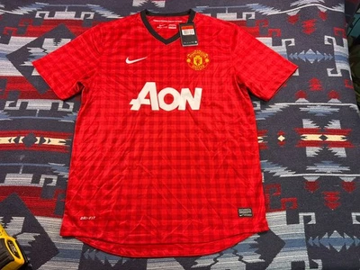 Camiseta de fútbol local Nike Manchester United 2012/2013 para hombre talla L Foto 1 de 4