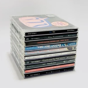 Yes Cd Lot Of 10 Rock Albums Big The Ladder Going For The One Etc - Picture 1 of 2