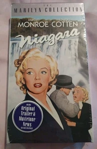 Niagara Marilyn Monroe Joseph Cotten Classic New With Watermark VHS Movie - Picture 1 of 6