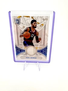 2024 Topps Royalty Paul George Game Used/Worn Memorabilia Relic #RBR-PG 10/25 SP - Picture 1 of 2