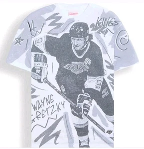 Mitchell & Ness Wayne Gretzky Showstopper T-Shirt, Medium, weiß. - Bild 1 von 5