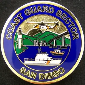 Moneta sfida della Guardia costiera degli Stati Uniti settore USCG San Diego - Foto 1 di 2