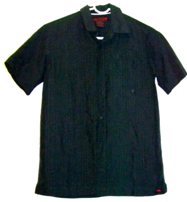Hawk Boys Black Button Up Shirt Size Medium 10-12 EUC!!! - Image 1 of 2