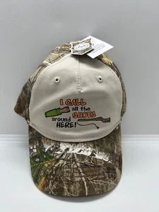 Kinder ""I call the shots around here"" Entenruf Jagd Angeln Realtree Camouflage - Bild 1 von 8