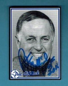 Pat Gillick Rare Signed Card HOF, Phillies, Blue Jays  Orioles