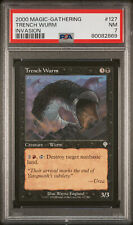 Trench Wurm/Invasion! PSA 7 NM Pop 1 ✨No Others Graded✨ Vintage MTG 2000!