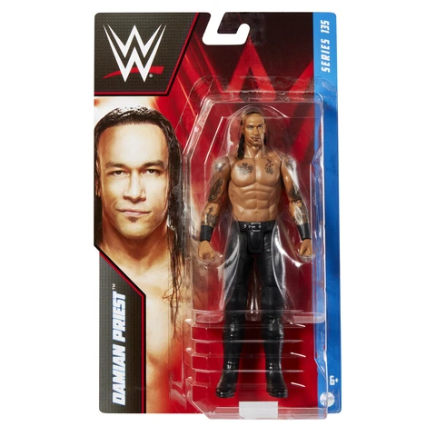 Damian Priest - WWE Series 135 Mattel Toy Wrestling Action Figure Cover