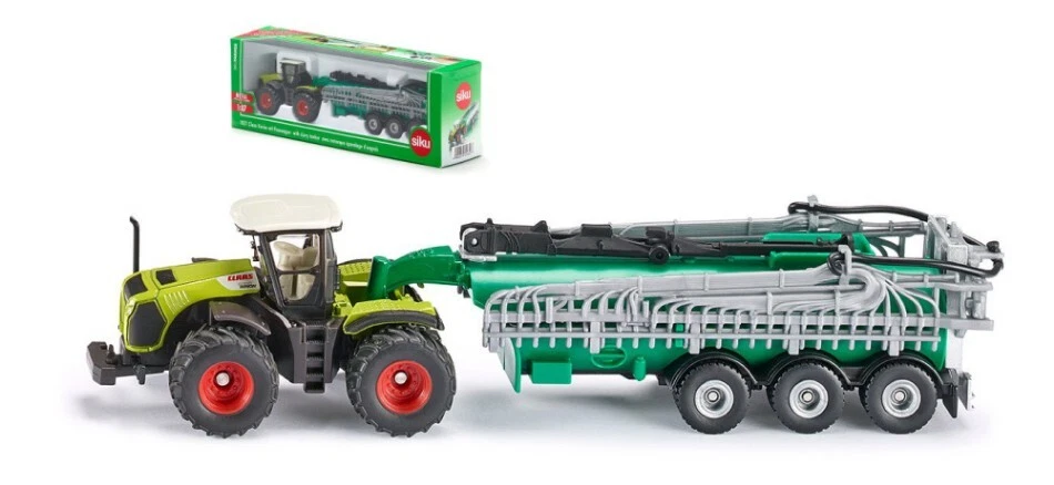 Claas Xerion C/botte Del Merdone 1:87 Model 1827 SIKU - Immagine 1 di 1