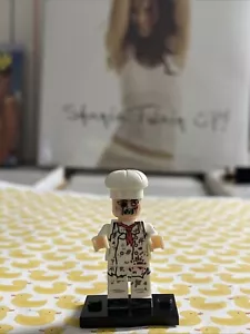 CHEF ZOMBIE LEGO MINIFIG FIGURE walking left 4 dead resident evil dawn of the - Picture 1 of 4