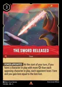 The Sword Released 133/204. Lorcana Shimmering Skies - Picture 1 of 1