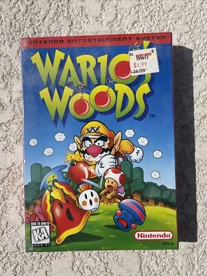 Wario's Woods (Nintendo Entertainment System, 1994)NEVER OPENED - Image 1 of 4