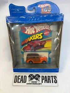 Coche de coleccionista fundido a presión Hot Wheels Hirakers años 40 Woodie nuevo en paquete - Imagen 1 de 3