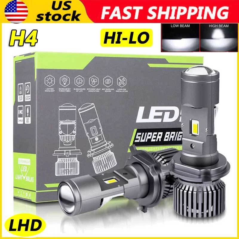 H4 9003 мини Bi-LED проектор объектив фары набор 100 Вт 50000LM Hi-Lo модернизации LHD - Изображение 1 из 4