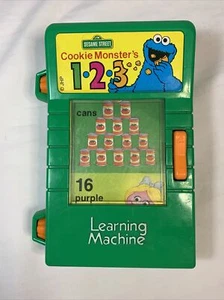 Tyco ~ Sesame Street Cookie Monster's Learning Machine ( Not working) - Picture 1 of 9