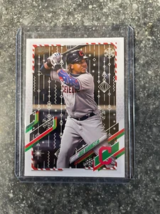 2021 Topps Holiday #HW205 - JOSE RAMIREZ  - Candy Cane Sleeve SP Image Variation - Picture 1 of 2