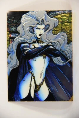 Lady Death Chromium 1994 Trading Card #18 Battle For Hell ENG L006257 - Image 1 of 2