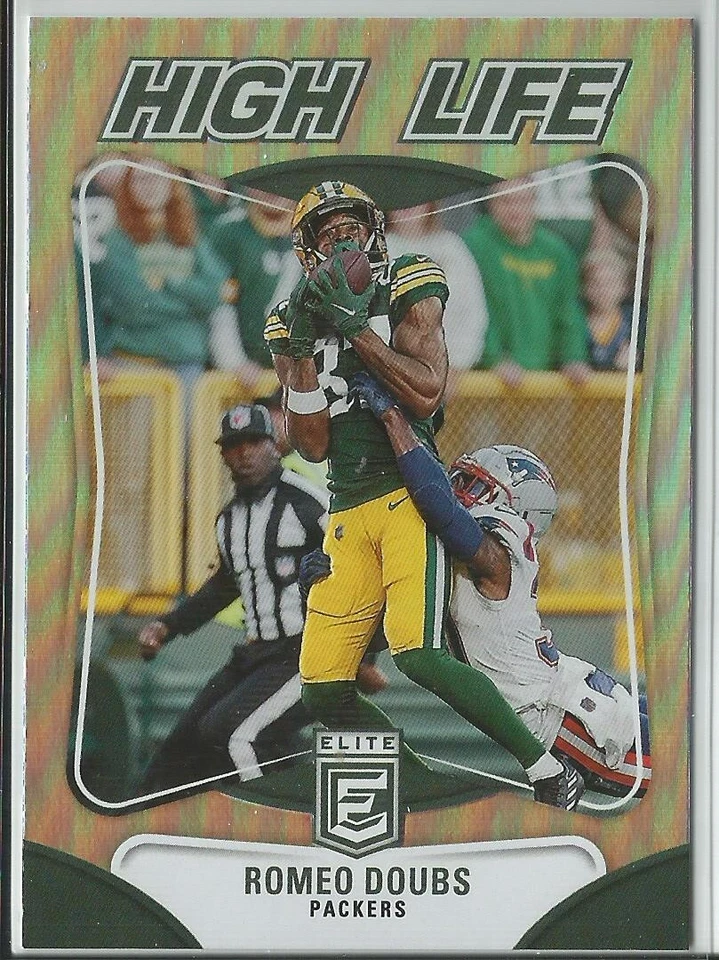 Romeo Doubs 2023 Panini Elite High Life Insert Card #HL-13 - Image 1 of 1
