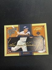 2016 Panini Prime Cuts Souvenir Cuts Harmon Killebrew GOLD ON-CARD INK Auto