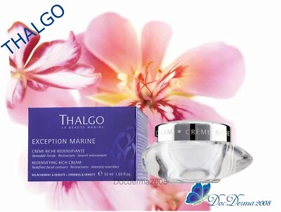 Thalgo Exception Marine Redensifying Rich Cream 50ml #Dry Skin #dark spot - Image 1 of 2