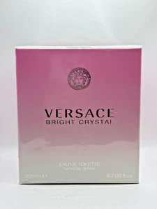 BRIGHT CRYSTAL BY VERSACE 200ML EDT SPRAY (NEW WITH BOX & SEALED) - Picture 1 of 3