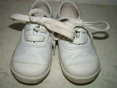 Keds Girls Boys Toddler Size 6 Champion Lace Toe Cap Sneaker White US Unisex - Image 1 of 4