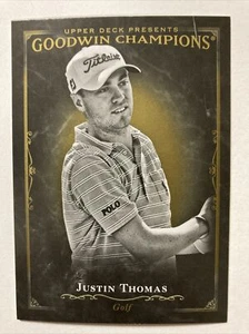 Tarjeta de novato Justin Thomas 2016 mazo superior Goodwin en blanco y negro #146 (1006) - Imagen 1 de 2