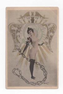 Par DOUHIN . Art Nouveau . Charme - Picture 1 of 2