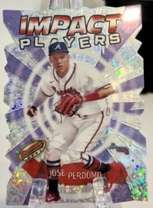 2024 Bowman's Best Impact Players Refractor Jose Perdomo #IP-22 - ATL Braves RC - Picture 1 of 2