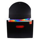 Keep Your Documents Neat with 12-Pocket Rainbow A4 Expanding File Folder