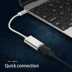 ❀USB-C to Mini Display Port Adapter USB 3.1 Type C to 2 Thunderbolt NEW. C6C6❀ - Picture 1 of 12