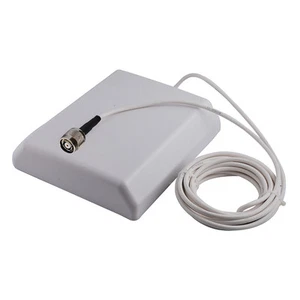 15dBi GSM/3G/UMTS RP TNC Male Connector panel antenna with extension cable 5m - Bild 1 von 2