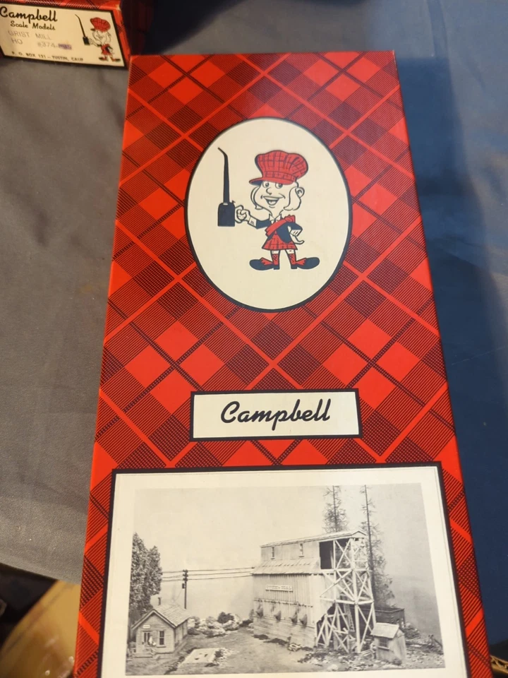 Campbell Models kit # 386 HO Scale QUICK'S COAL Train Building acc Building - Image 1 of 4