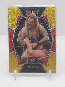 WOLFGANG 2022 SELECT WWE GOLD WAVE PRIZM PREMIER LEVEL! #04/10! SSP! - Bild 1 von 2