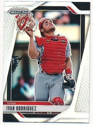 IVAN RODRIGUEZ 2025 PANINI PRIZM SILVER #186 BASEBALL MINT - Image 1 of 2
