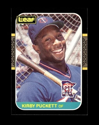 1987 Leaf Set-Break # 56 Kirby Puckett NM-MT OR BETTER *GMCARDS* - Image 1 of 2