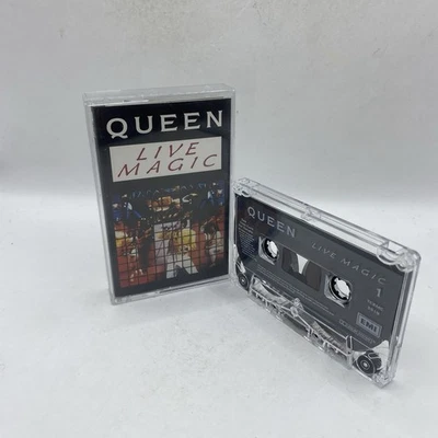 Queen - Live Magic Cassette Tape Album - Transparent Shell - Image 1 of 4
