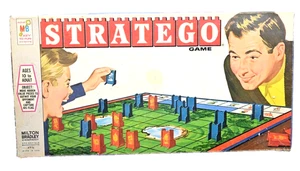 Completo. Juego de mesa de habilidad y estrategia vintage 1961 Milton Bradley Stratego 4916 - Imagen 1 de 11