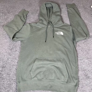 The North Face Hoodie Pullover Herren Gr. Small Grün Logo Pulli - Bild 1 von 10