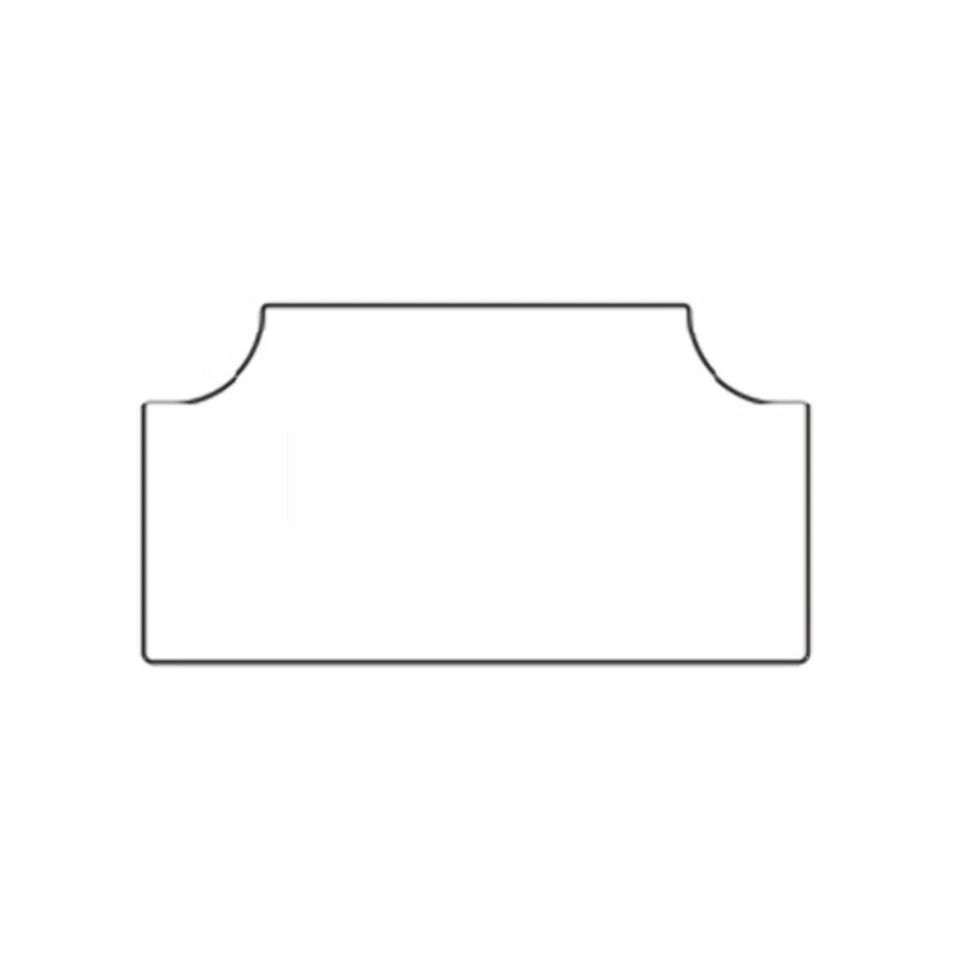 Напольный коврик на багажник для родстера 49-55 MG TD/TF гладкий резиновый высокой четкости - Изображение 1 из 4