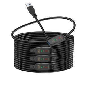 Active USB 3.0 Extension Cable 100ft– Male to Female Extender Cord, USB Exten... - Bild 1 von 7