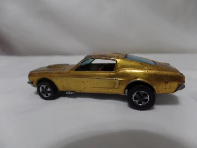 Mattel Hot Wheels Earlist Production Redline Gold 1968 Заказной Mustang - Изображение 1 из 4