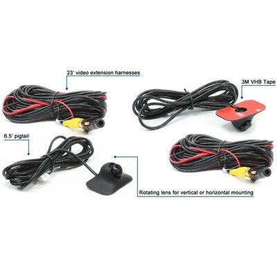 ROSTRA 250-8160-BSC REARSIGHT BLINDSPOT CMOS CAMERA for CARS, TRUCKS, & SUV'S - Image 1 of 2