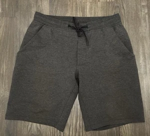 Lululemon Herren meliert grau Taschen Activewear sportlich 9" Shorts Größe Medium - Bild 1 von 6